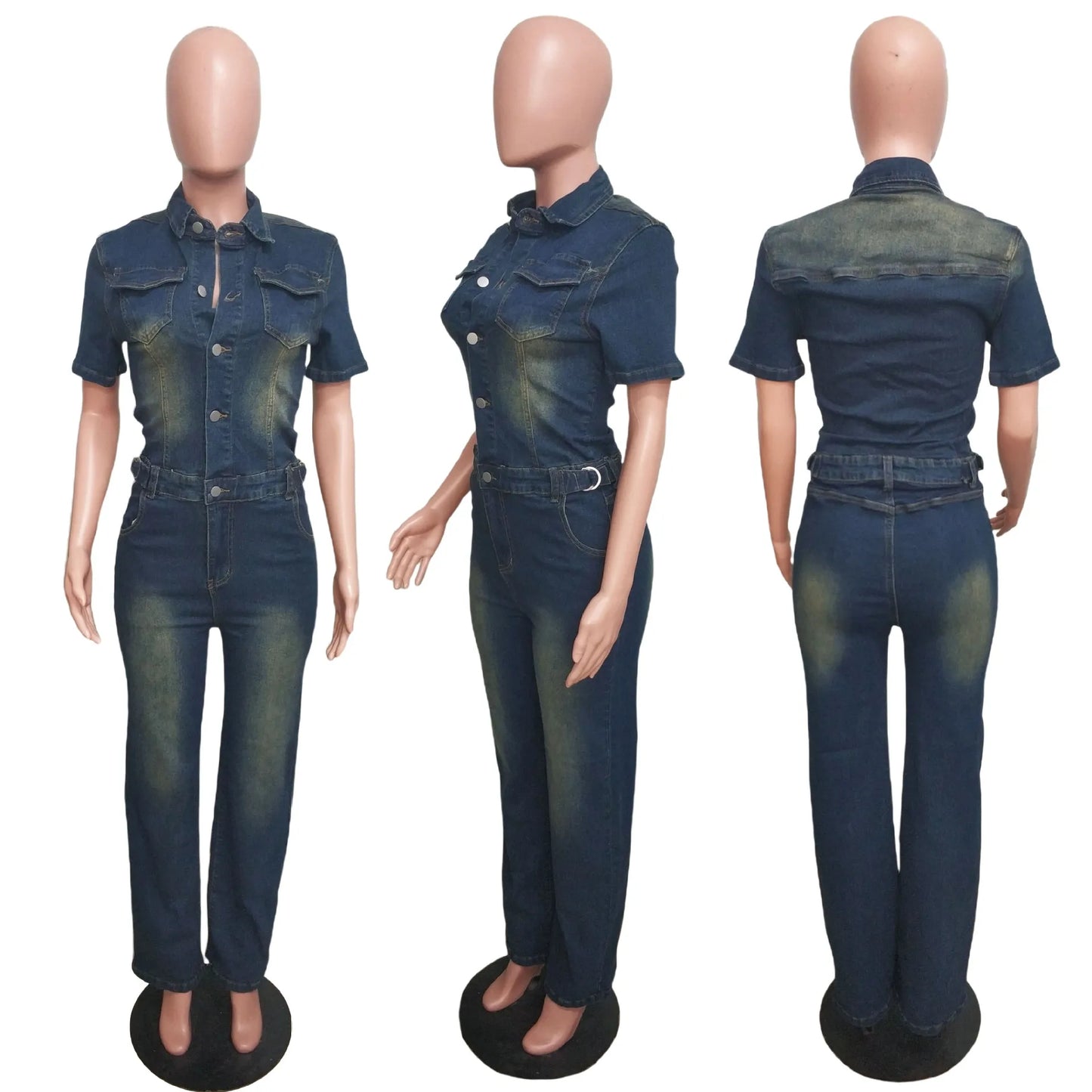 Demin Women's overalls and jumpsuit