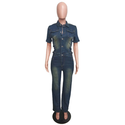 Demin Women's overalls and jumpsuit