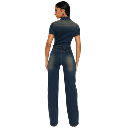 Demin Women's overalls and jumpsuit