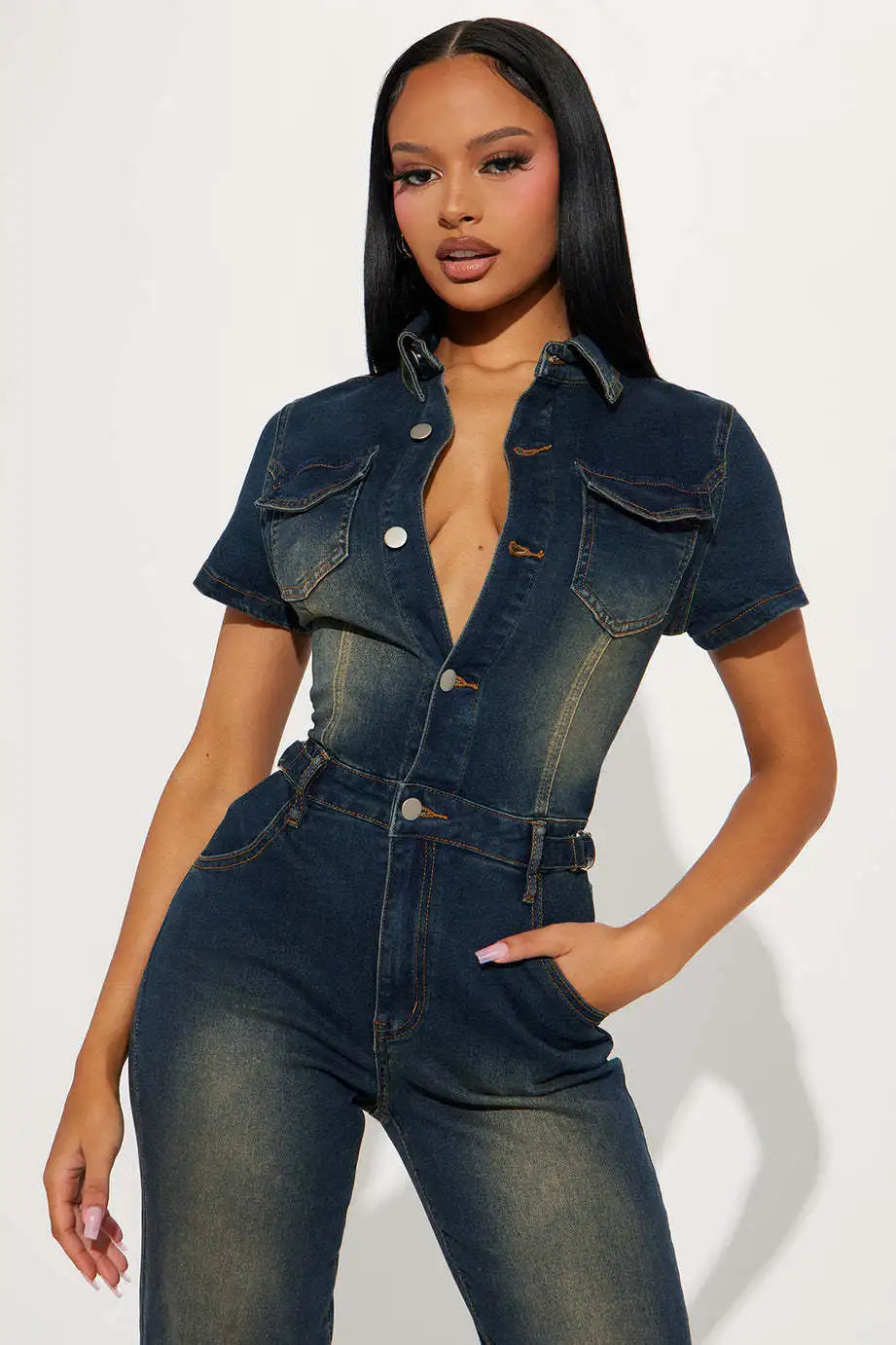 Demin Women's overalls and jumpsuit